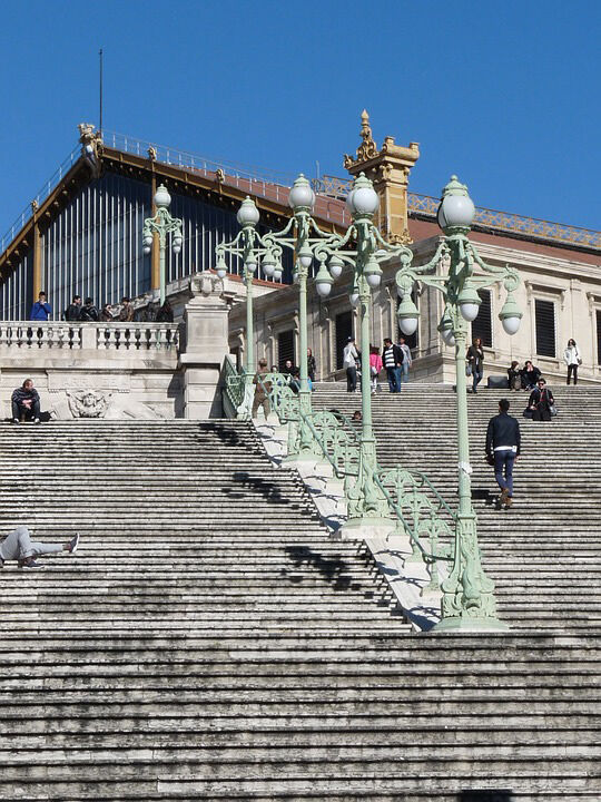 Marseille Saint-Charles - Escaliers