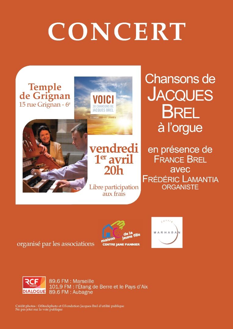 Affiche Concert 1er avril 2016-Marseille Grignan