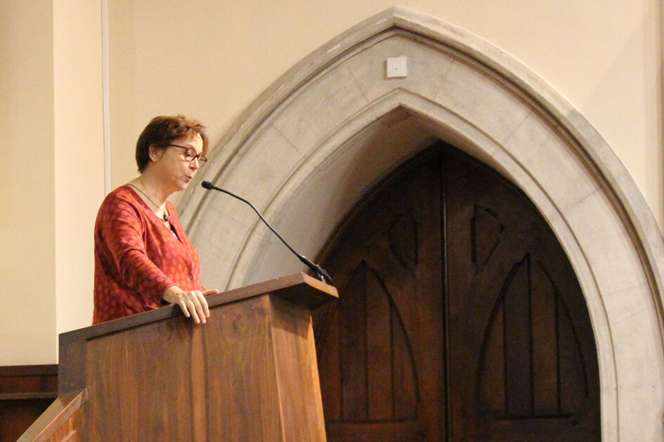 Aumônier du synode - Pasteur Karin Burggraf