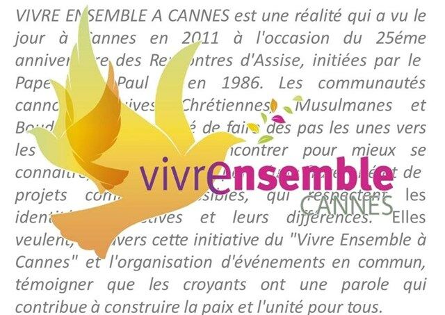 Logo de Vivre ensemble à Cannes