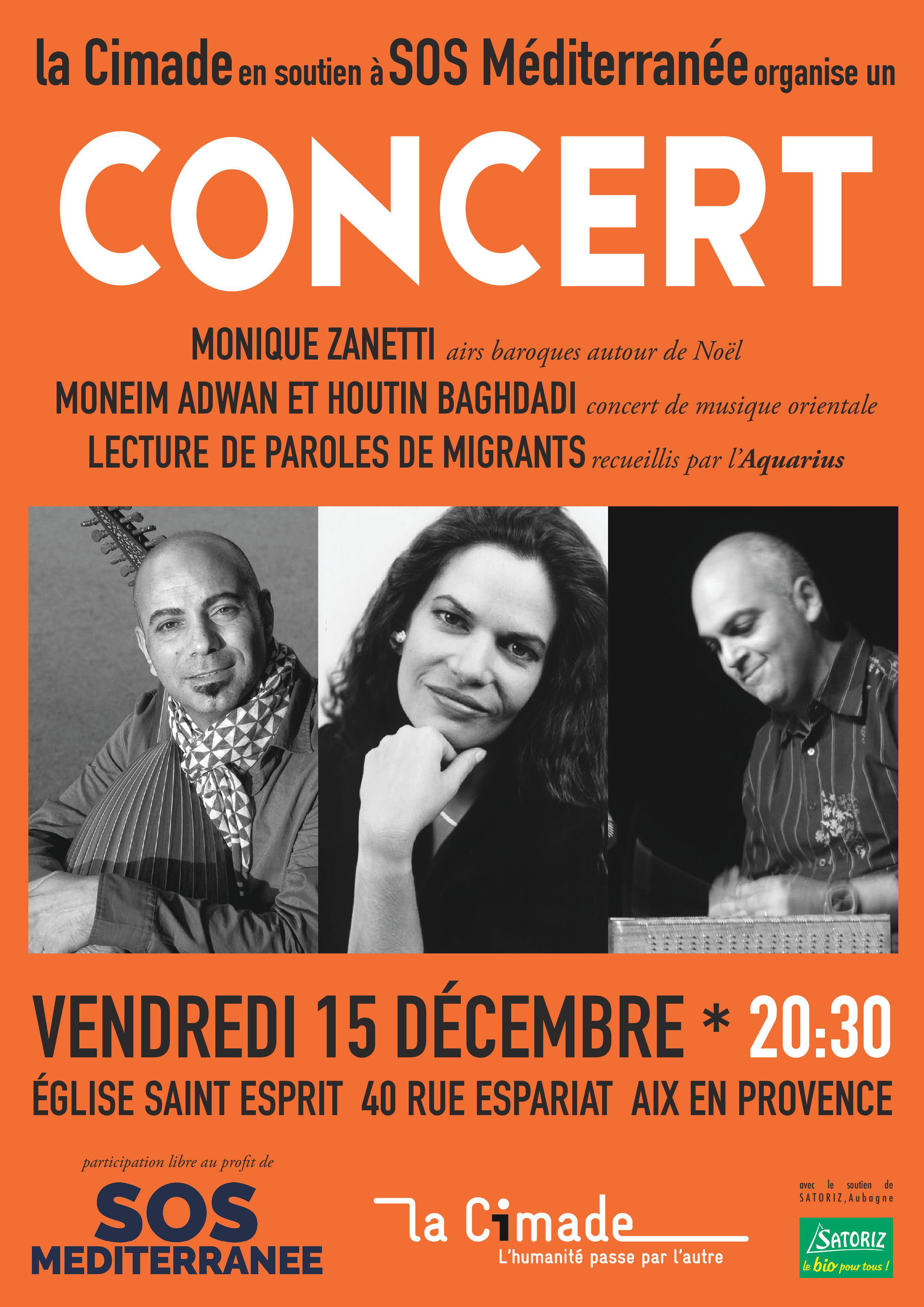 Concert Cimade Aix