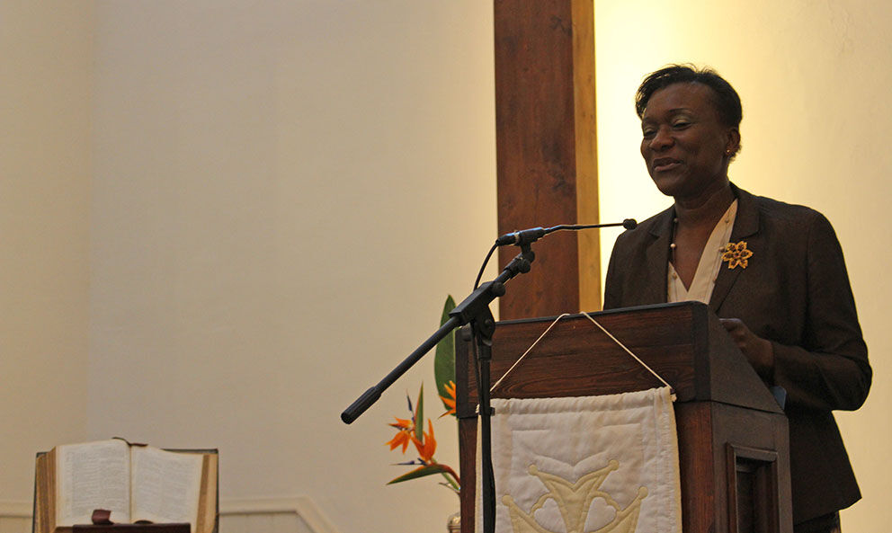 Christiane Ename (Vice-présidente de la FPF)