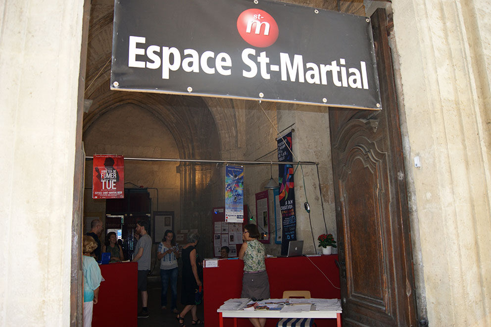 Entrée Espace Saint-Martial