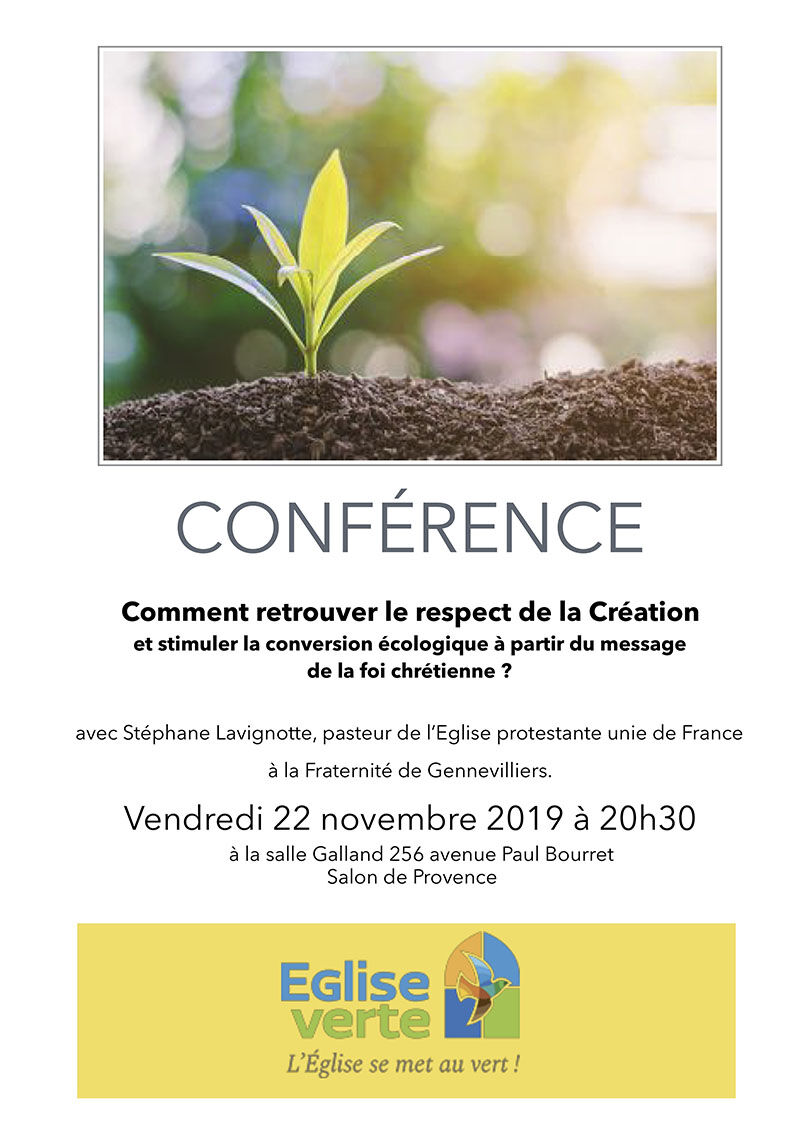 Conférence à Salon-de-Provence
