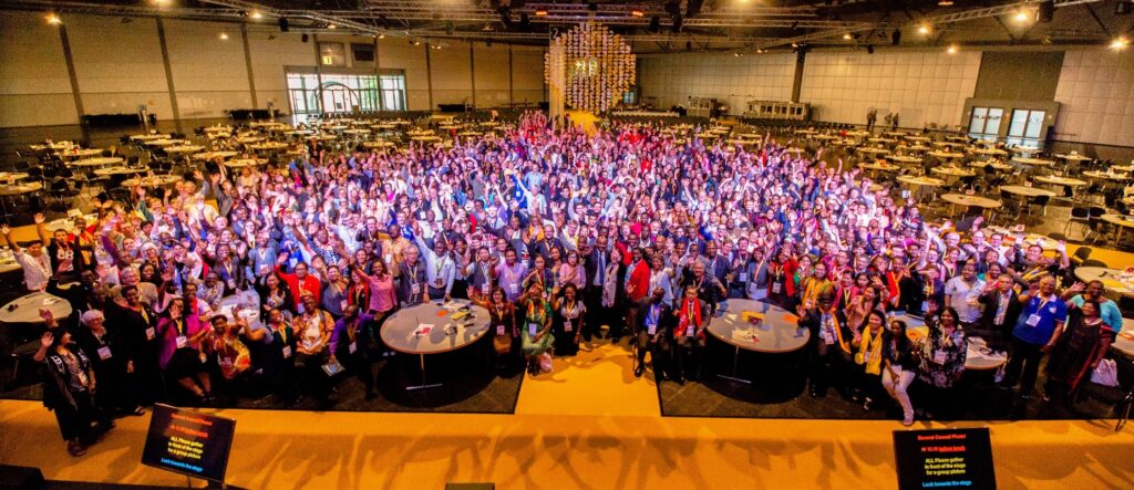 Assembléegénérale 2017 de la Communion mondiale d’Églises réformées, à Leipzig.