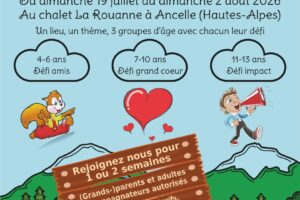 Séjour d&rsquo;été « Jouons solidaires » pour les 4-13 ans