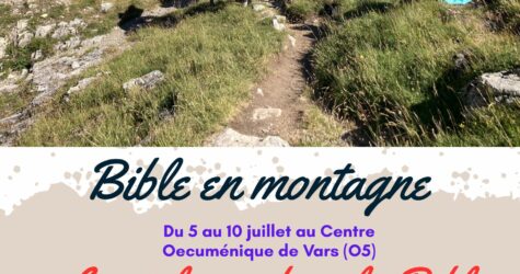 Bible en montagne 2026