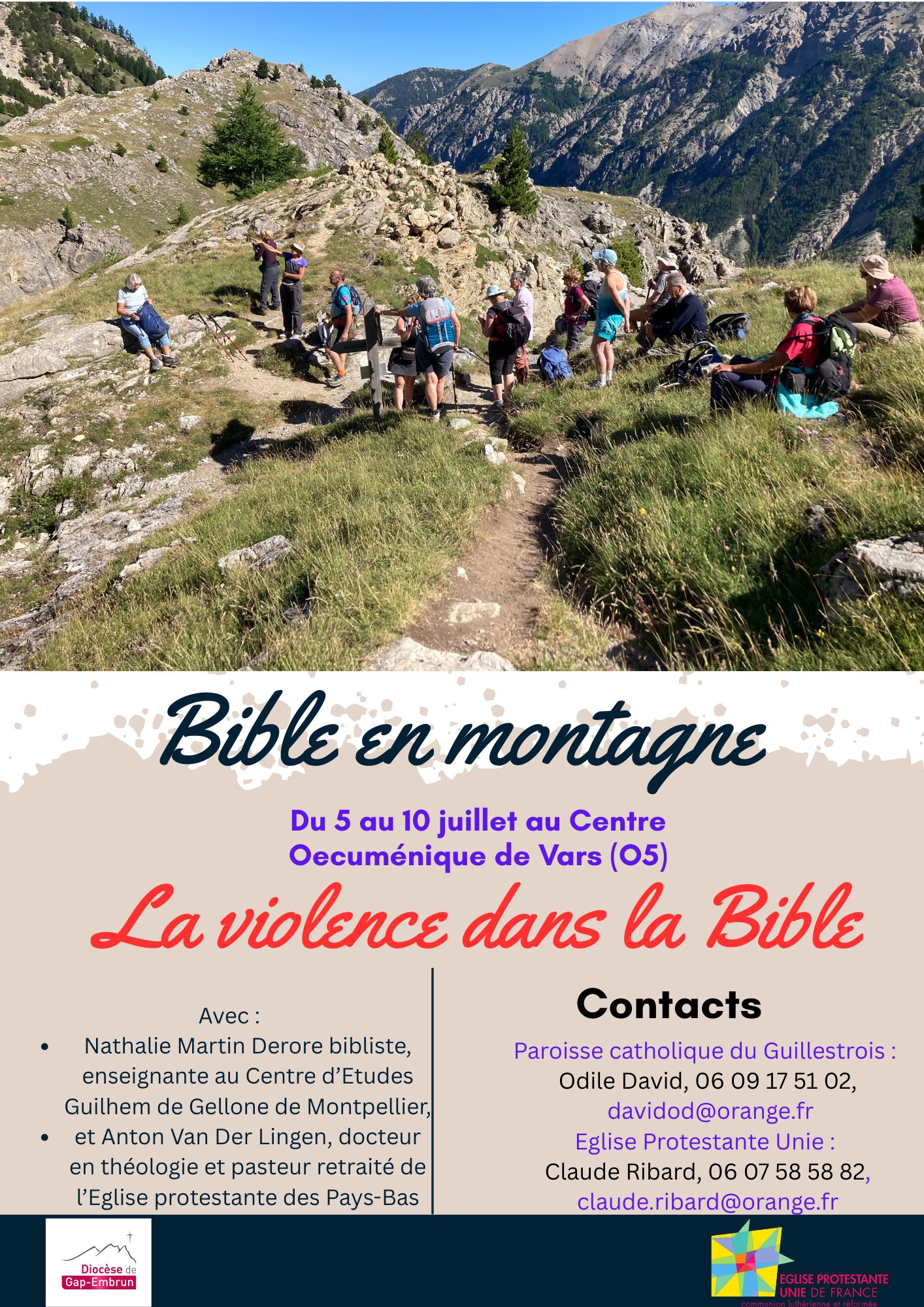 Bible en montagne 2026